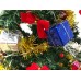 1.8 M Eco-Friendly Fully Decorated Christmas Pine Tree with LED Multicolor Lights and Stand